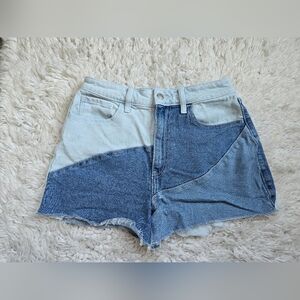 Hollister Patchwork Denim Women's Shorts